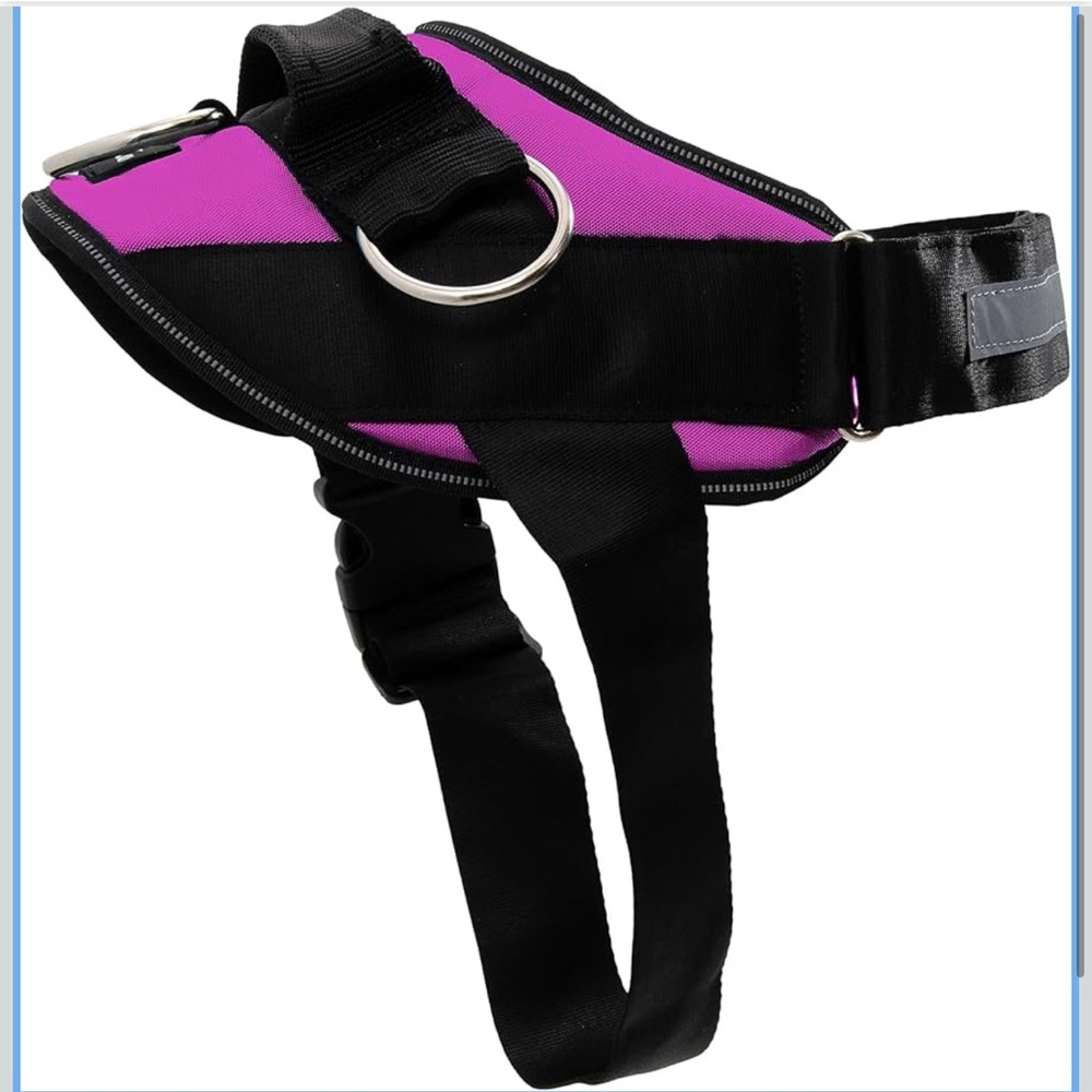 No -Pull Pet Vest with 3 Leash Clips, No Choke Reflective,adjustable and padded